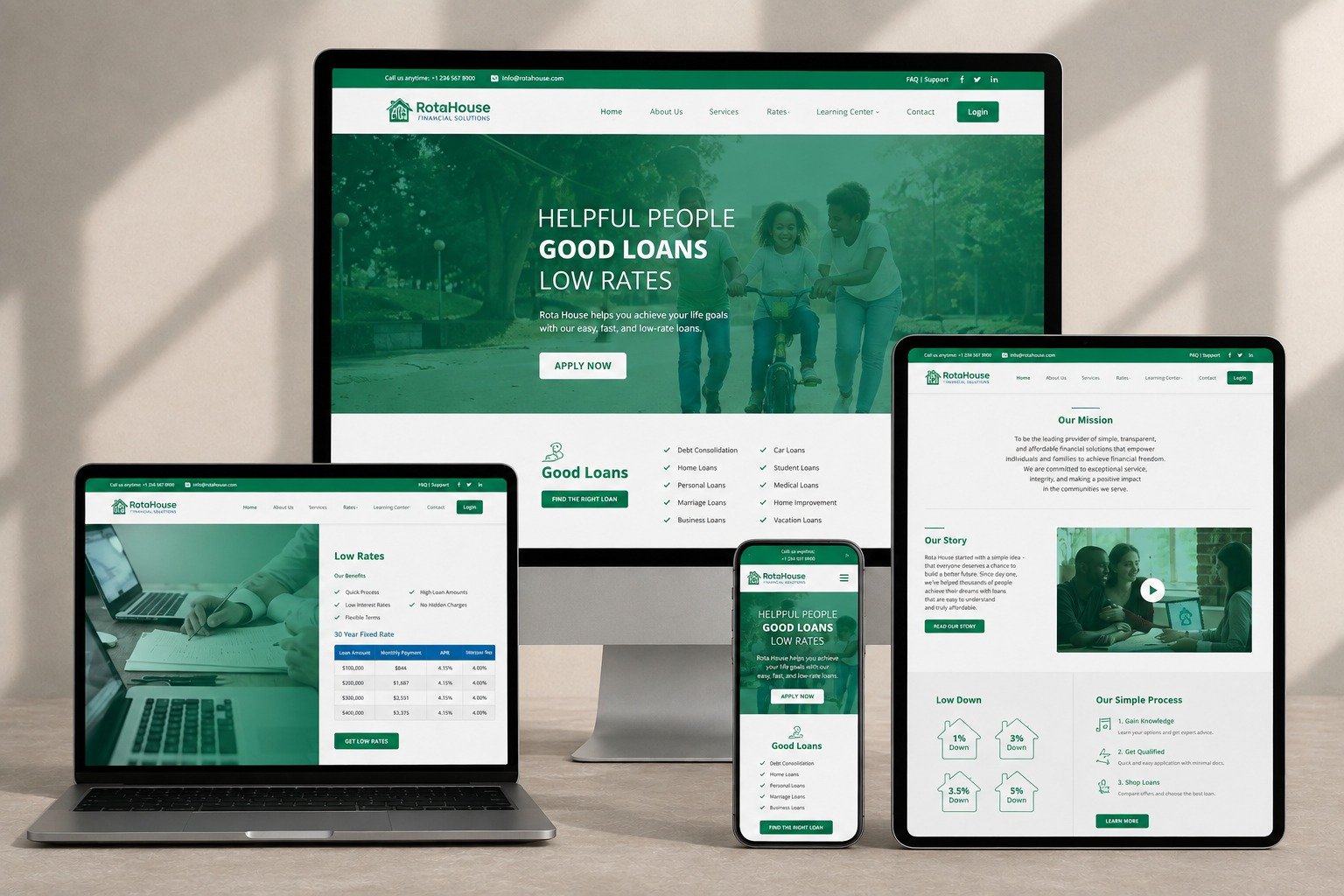 Product launch landing page